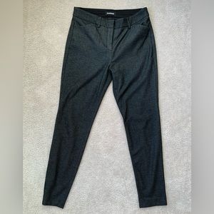 Express Mid Rise Skinny Dress Pant Charcoal Sz 6R